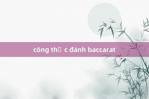 công thức đánh baccarat