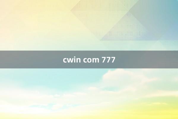 cwin com 777