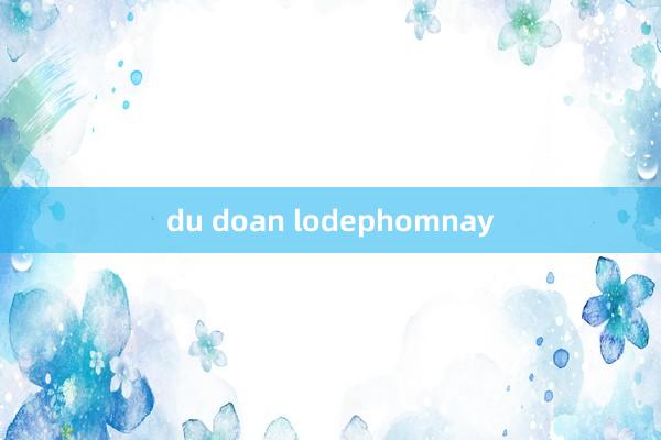 du doan lodephomnay